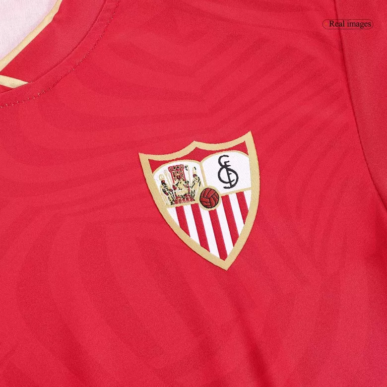 Sevilla Away Kids Soccer Jerseys Kit 2023/24 - vstockx