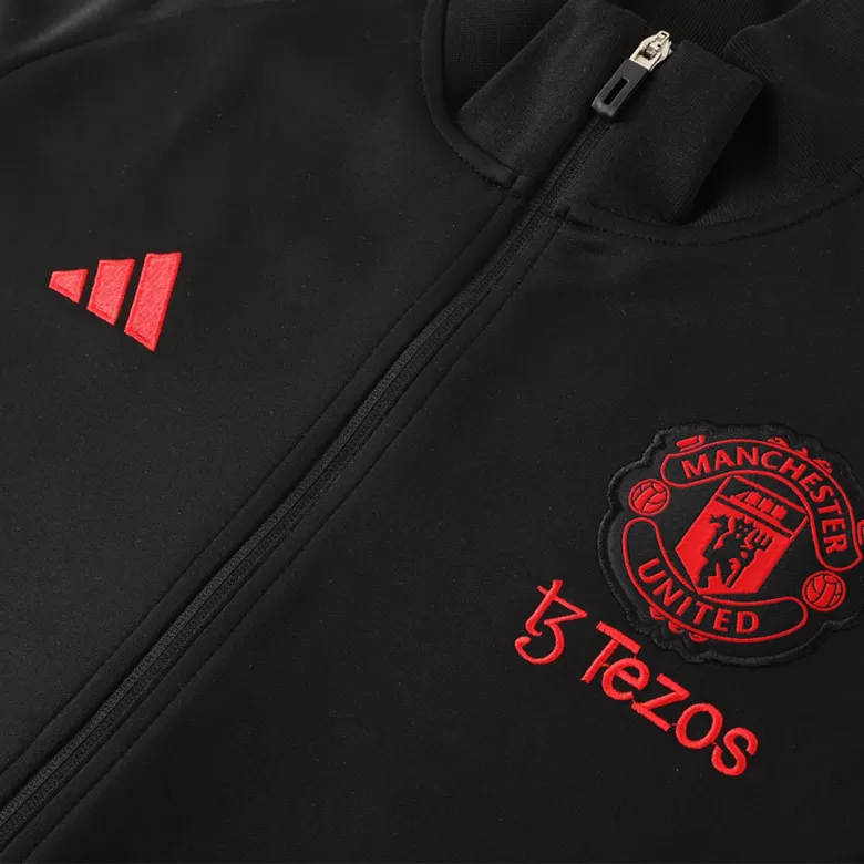 Manchester United Tracksuit 2023/24 Black - vstockx