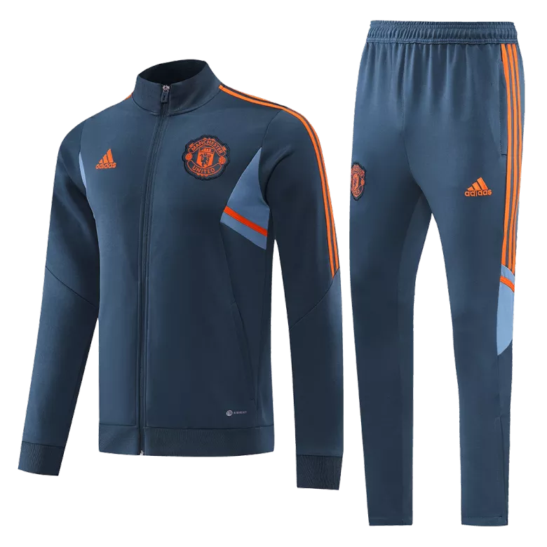 Manchester United Tracksuit 2022/23 Blue - vstockx