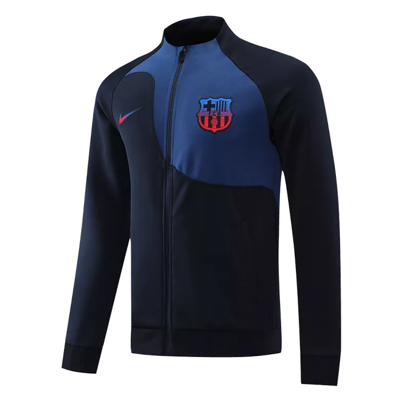 Barcelona Track Jacket 2022/23 - Black&Blue - vstockx