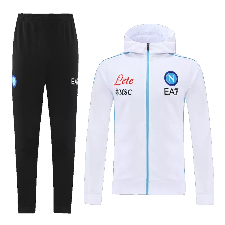 Napoli Hoodie Tracksuit 2022/23 White - vstockx