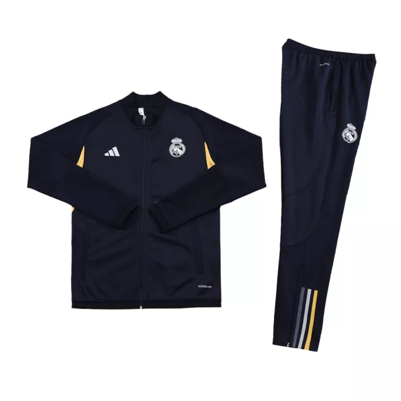 Real Madrid Jacket Tracksuit 2023/24 Navy - vstockx