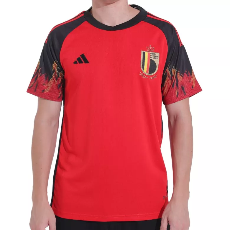 Belgium Home Jersey Shirt World Cup 2022 - vstockx