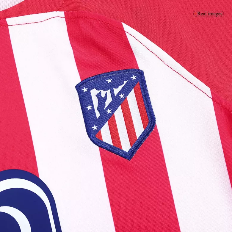 Atletico Madrid Home Kids Soccer Jerseys Kit 2023/24 - vstockx