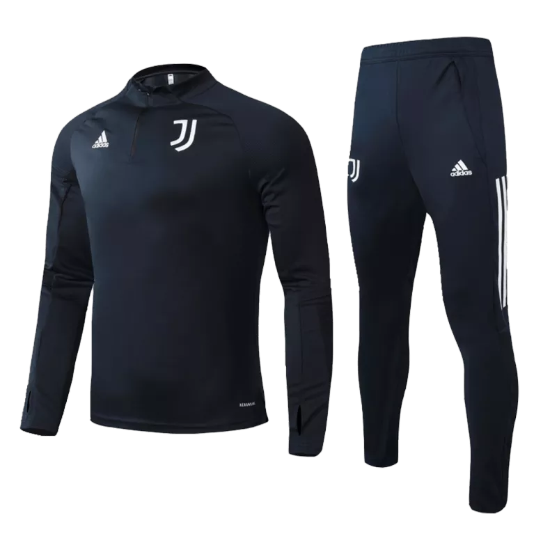 Juventus 1/4 Zip Tracksuit 2020/21 Navy - vstockx