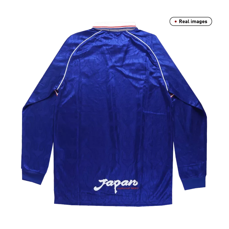 Retro Japan Home Long Sleeve Jersey 1998 World Cup By Asics - vstockx