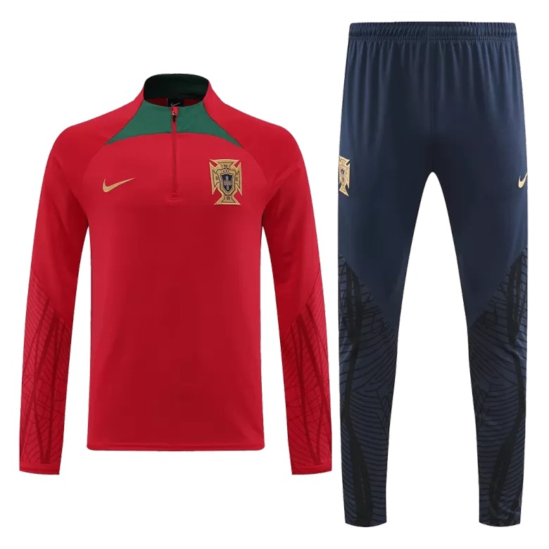 Portugal 1/4 Zip Tracksuit 2022 Red - vstockx