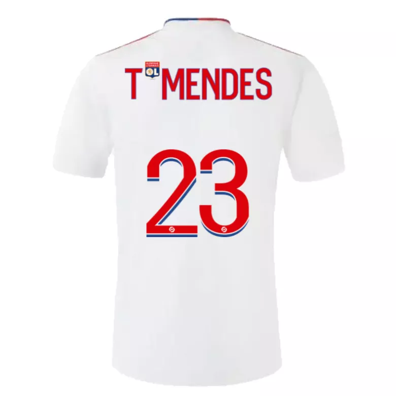T.MENDES #23 Olympique Lyonnais Home Soccer Jersey 2021/22 - vstockx