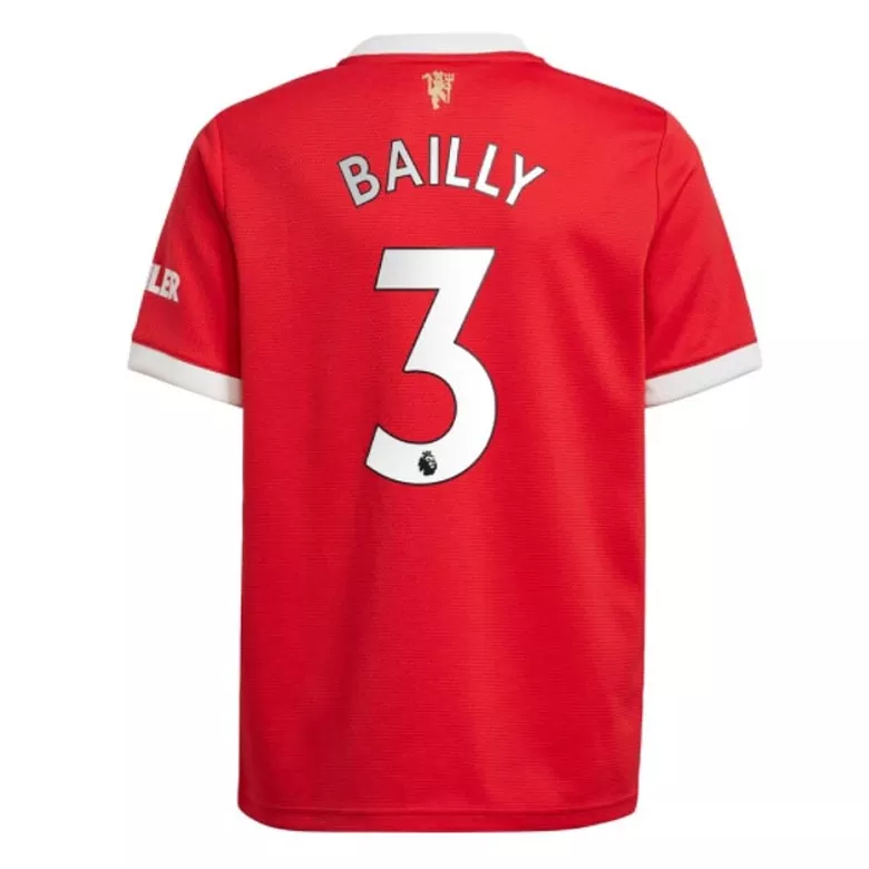 BAILLY #3 Manchester United Home Soccer Jersey 2021/22 - vstockx