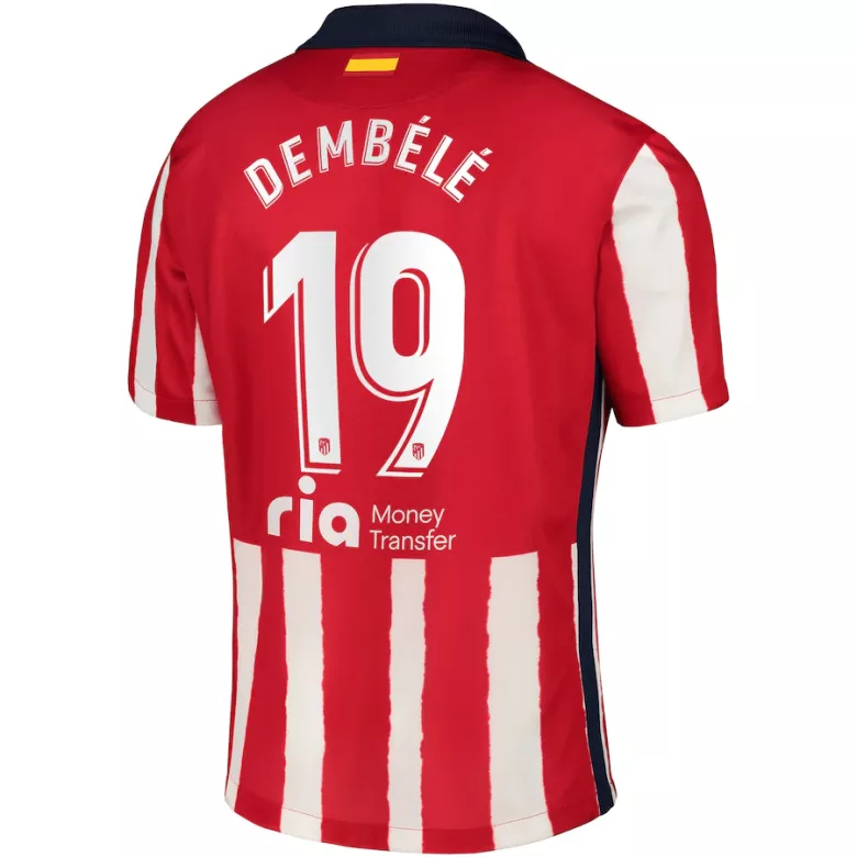 DEMB��L�� #19 Atletico Madrid Home Soccer Jersey 2020/21 - vstockx