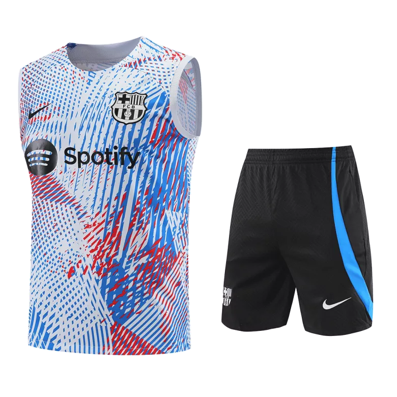Barcelona Jerseys Sleeveless Training Kit 2022/23 - vstockx