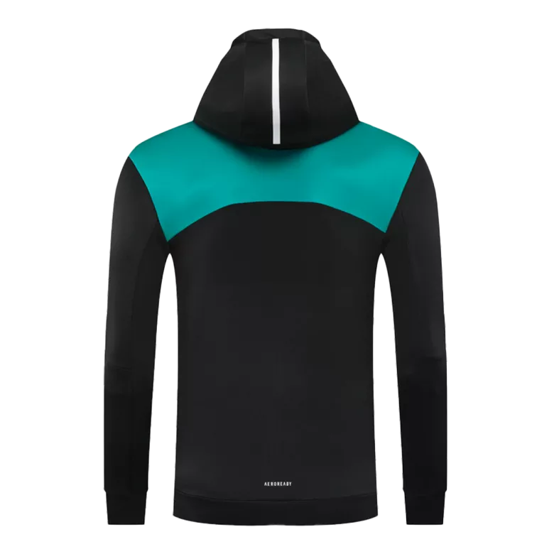 Real Madrid Hoodie Tracksuit 2021/22 Kids Black - vstockx