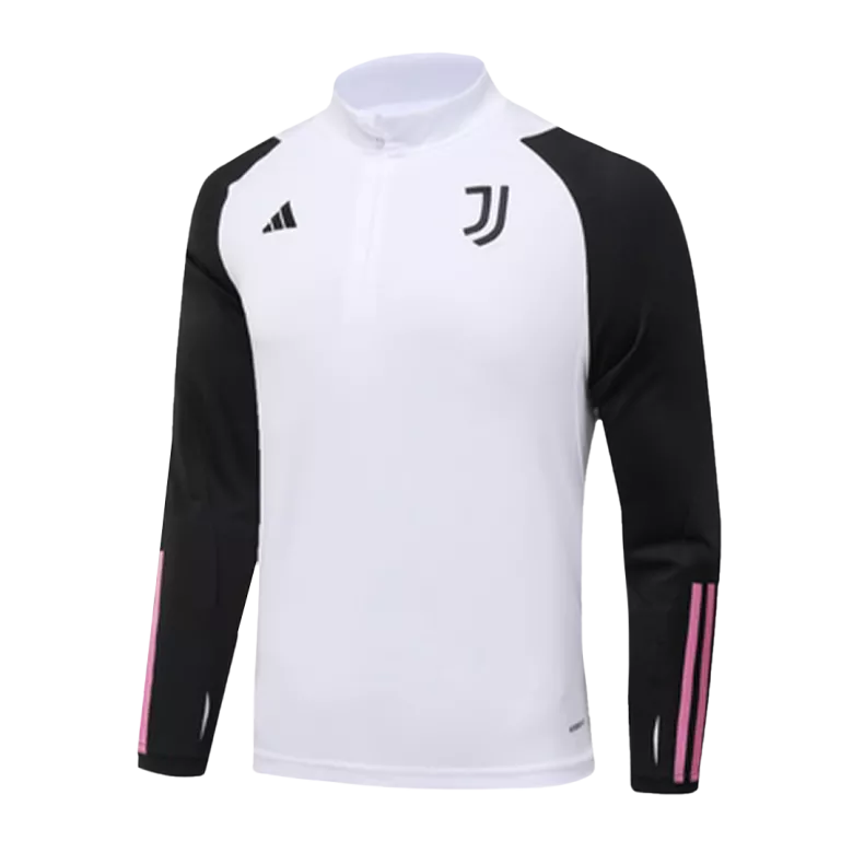 Juventus 1/4 Zip Tracksuit 2023/24 Kids White - vstockx