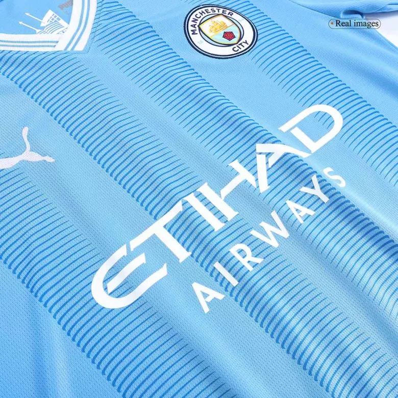 Manchester City Home Soccer Jersey 2023/24 - Discount - vstockx