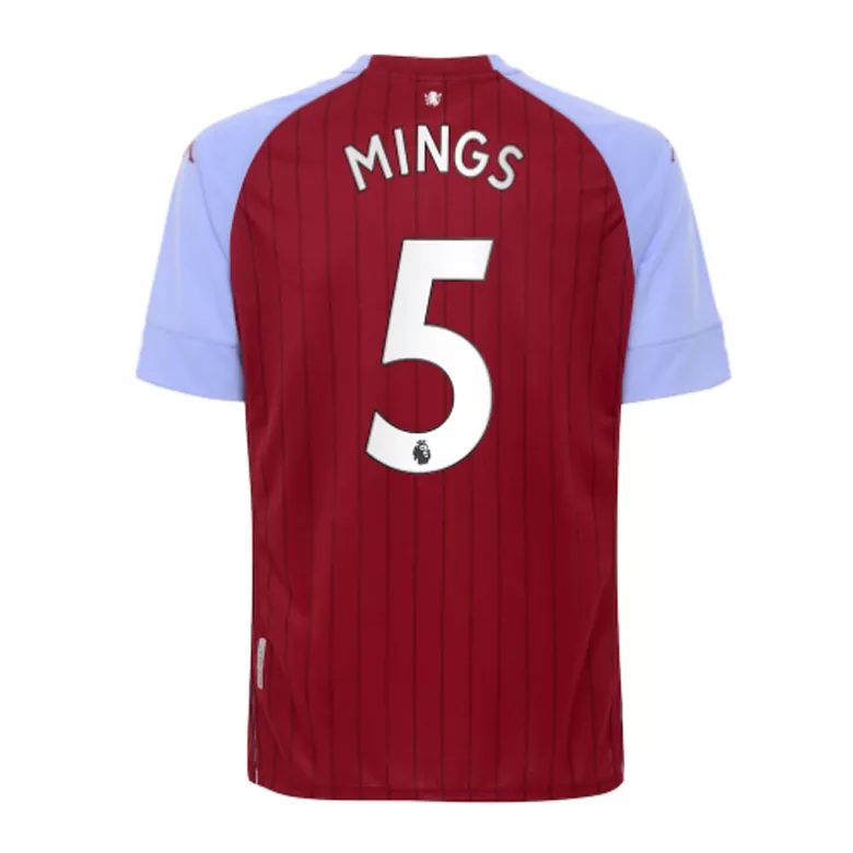 MINGS #5 Aston Villa Home Soccer Jersey 2020/21 - vstockx