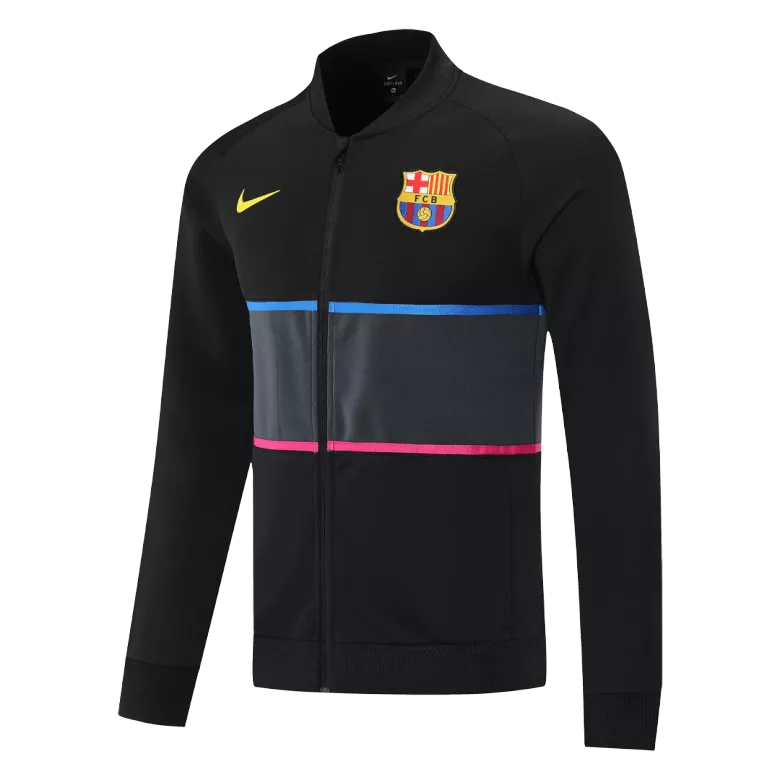 Barcelona Jacket Tracksuit 2021/22 Black - vstockx