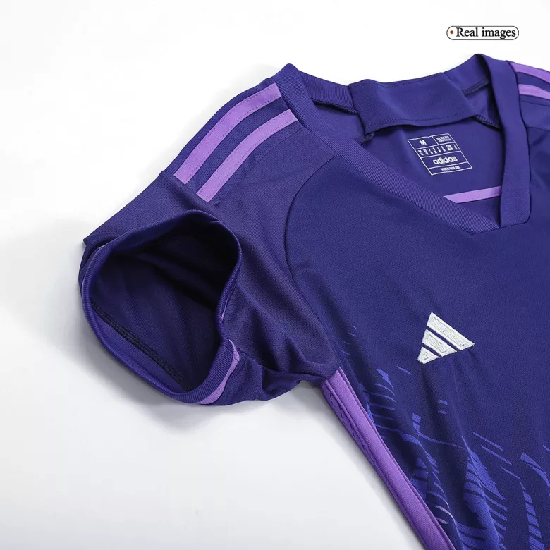Women's MESSI #10 Argentina Three Stars Away Jersey 2022 - vstockx