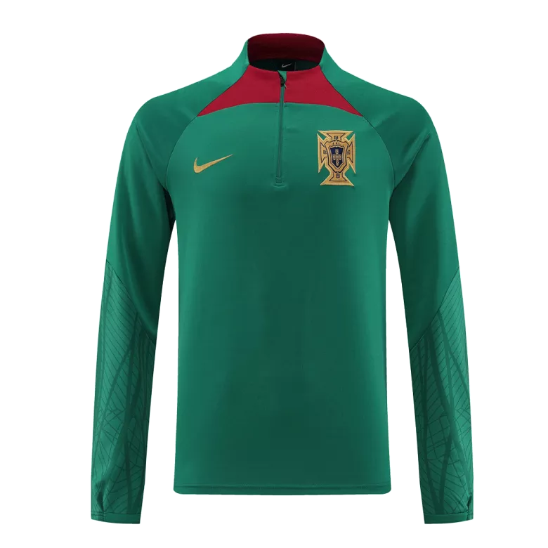 Portugal 1/4 Zip Tracksuit 2022 Green - vstockx