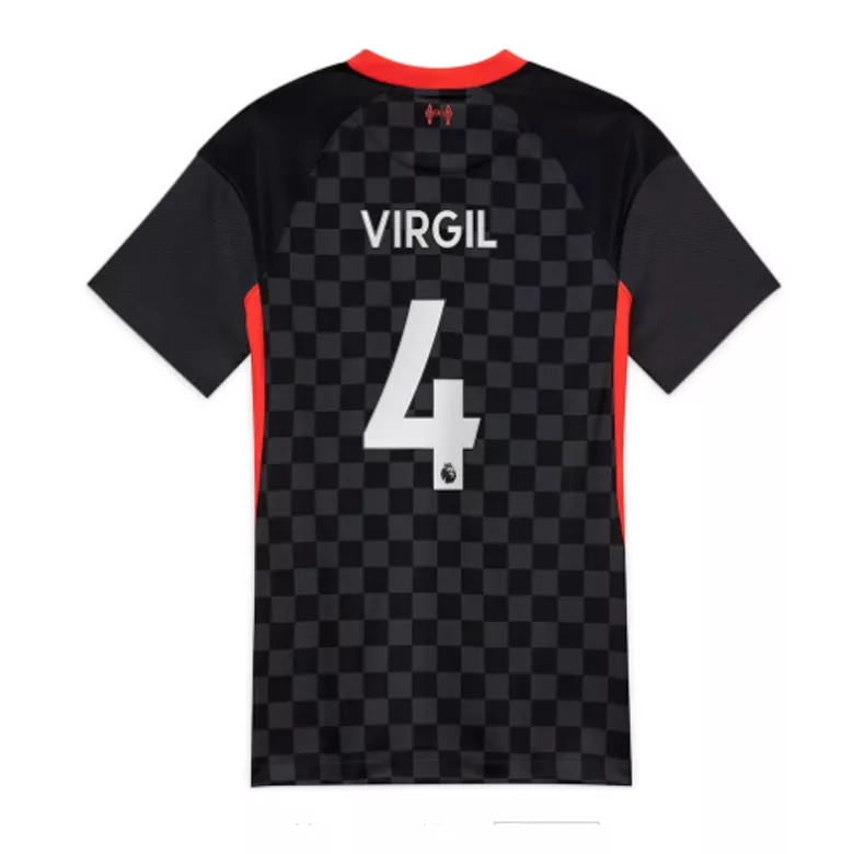 VIRGIL #4 Liverpool Third Away Soccer Jersey 2020/21 - vstockx
