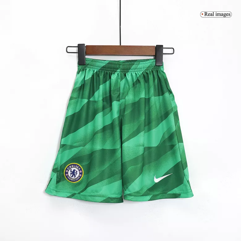 Chelsea Goalkeeper Kids Soccer Jerseys Kit 2023/24 - vstockx