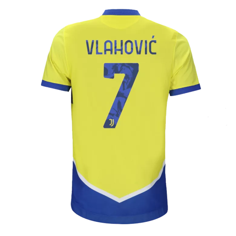 VLAHOVI? #7 Juventus Third Away Authentic Soccer Jersey 2021/22 - vstockx