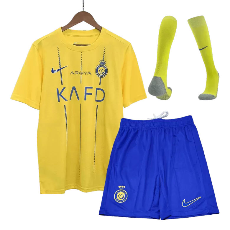 Al Nassr Home Jerseys Full Kit 2023/24 - vstockx