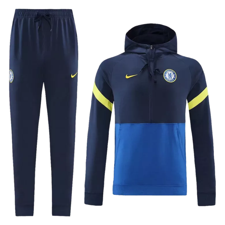 Chelsea Hoodie Tracksuit 2021/22 Royal - vstockx