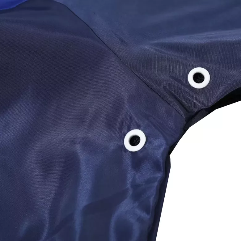 Barcelona Hoodie Windbreaker Jacket 2023/24 - Navy - vstockx