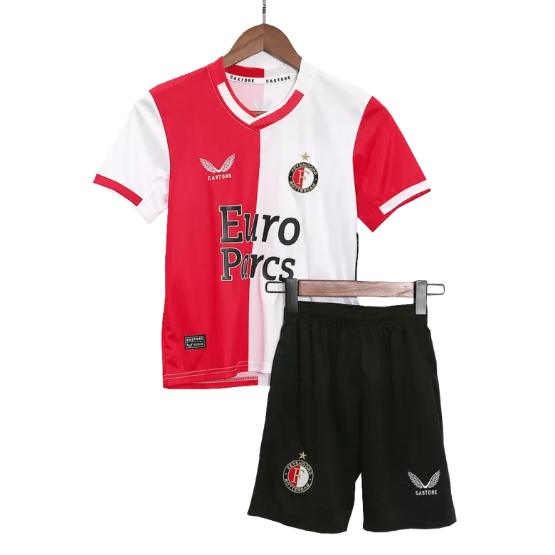 Feyenoord Home Kids Soccer Jerseys Kit 2023/24 - vstockx