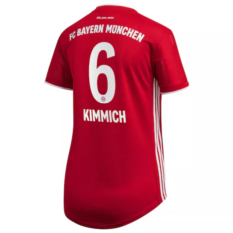 KIMMICH #6 Bayern Munich Home Soccer Jersey 2020/21 Women - vstockx
