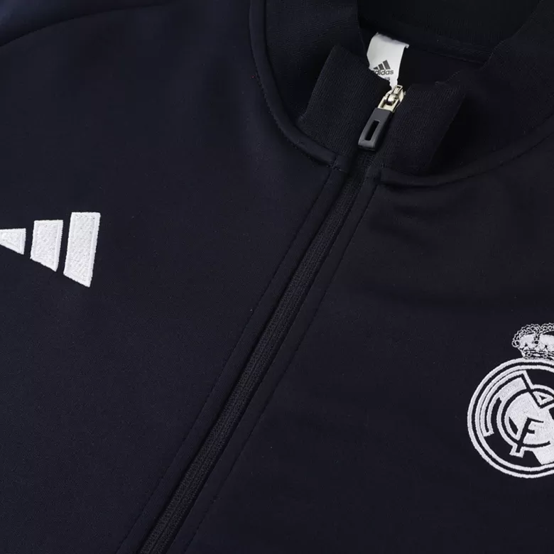 Real Madrid Jacket Tracksuit 2023/24 Navy - vstockx
