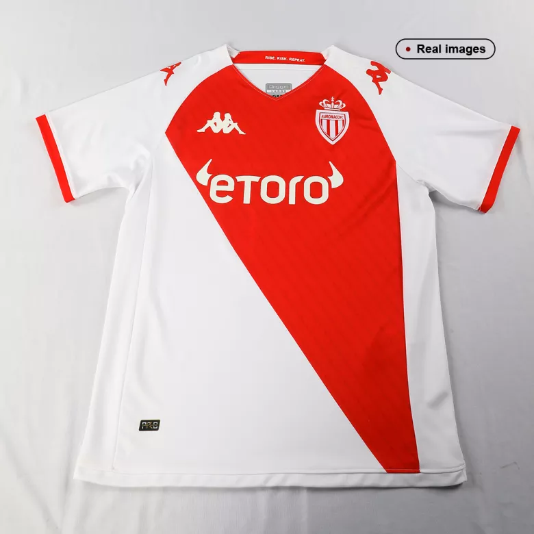 AS Monaco FC Home Soccer Jersey 2022/23 - vstockx