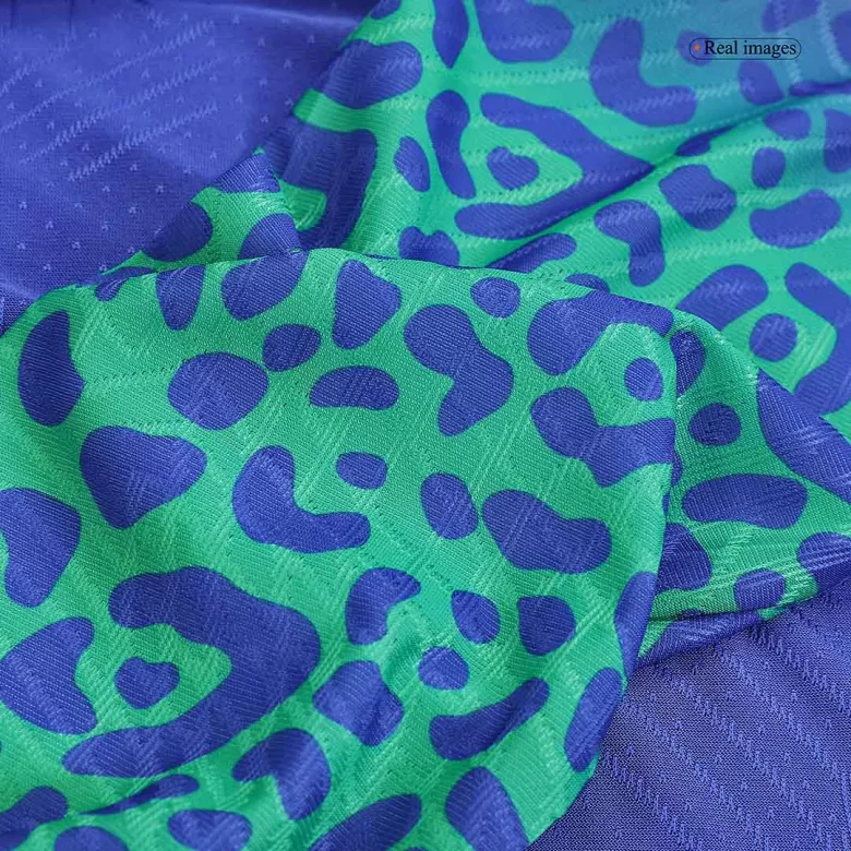 Authentic Brazil Away Long Sleeve Soccer Jersey 2022 - vstockx