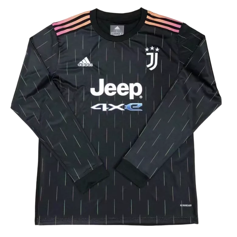 Juventus Away Long Sleeve Soccer Jersey 2021/22 - vstockx