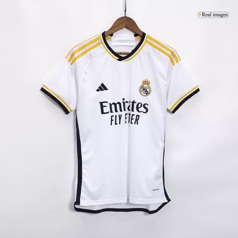 Real Madrid Home Jerseys Full Kit 2023/24 - vstockx