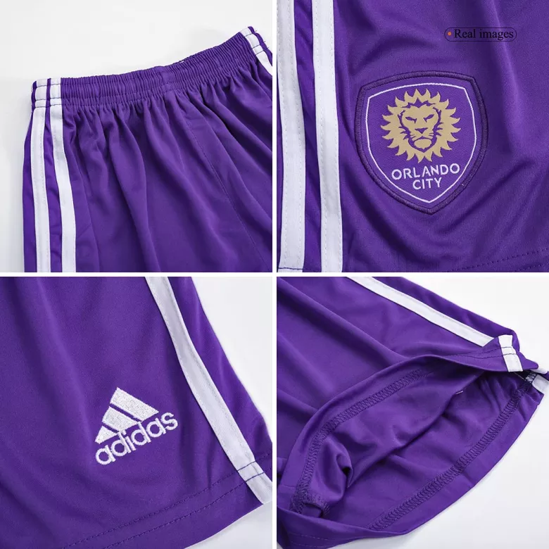 Orlando City Away Kids Soccer Jerseys Kit 2022 - vstockx