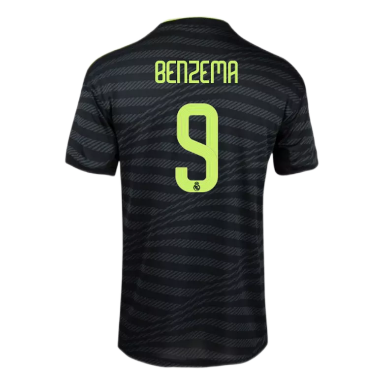 BENZEMA #9 Real Madrid Third Away Jersey Shirt 2022/23 - vstockx