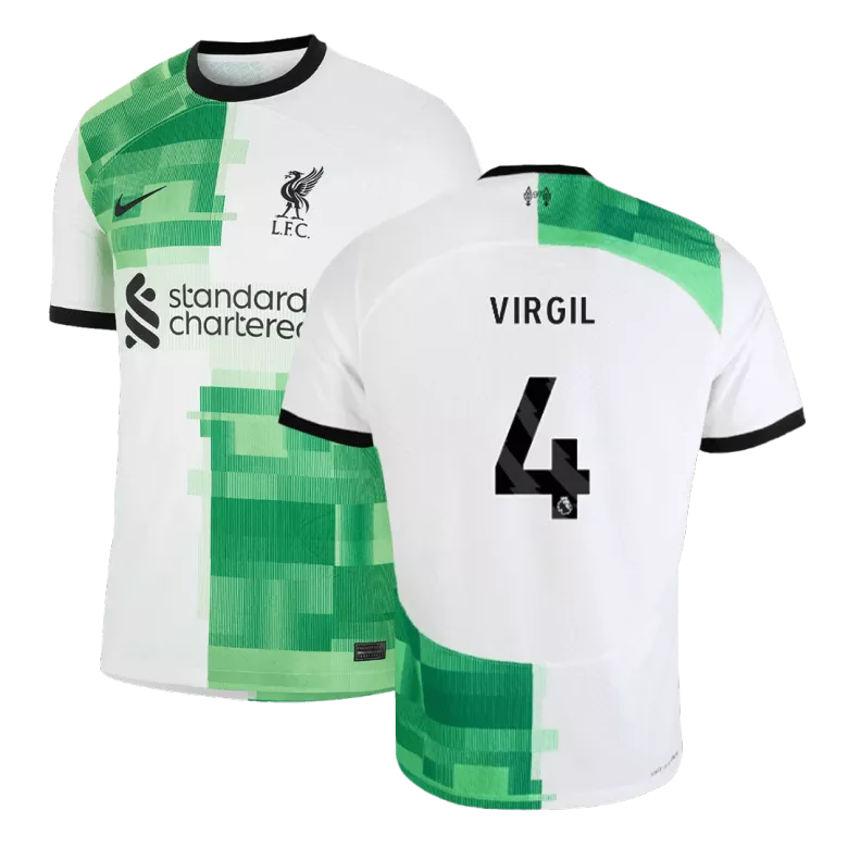 VIRGIL #4 Liverpool Away Soccer Jersey 2023/24 - vstockx