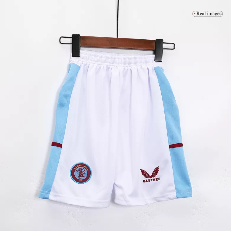 Aston Villa Home Kids Soccer Jerseys Kit 2023/24 - vstockx