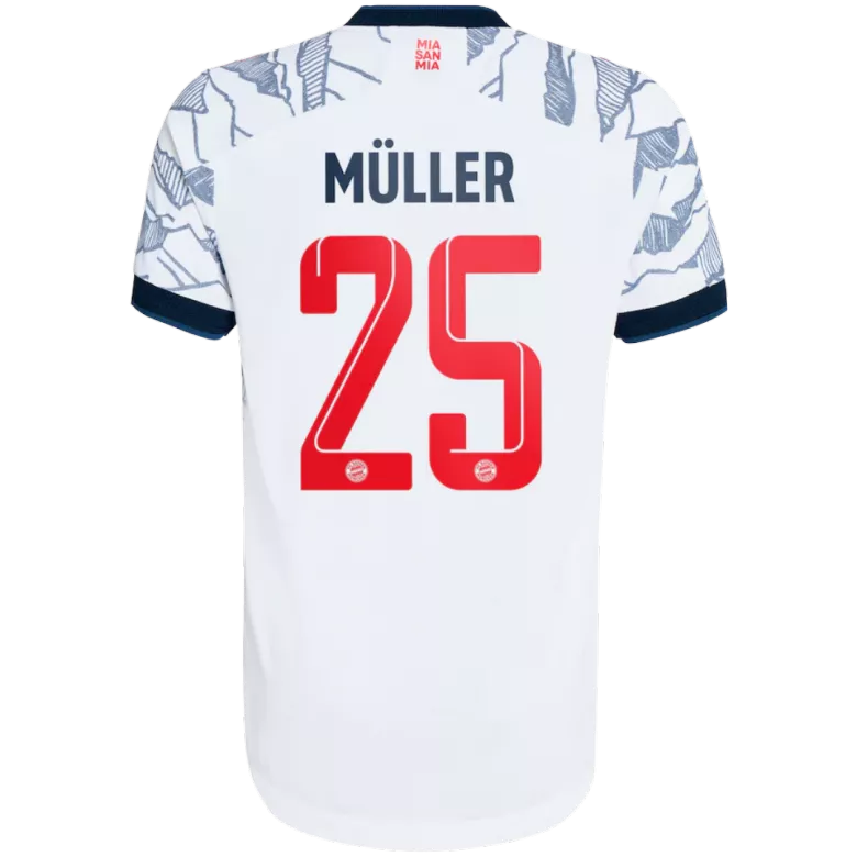 M��LLER #25 Bayern Munich Third Away Jersey 2021/22 - vstockx