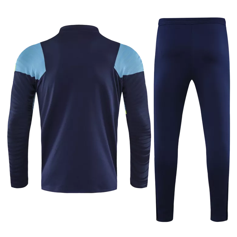 Tottenham Hotspur 1/4 Zip Tracksuit 2021/22 Navy - vstockx