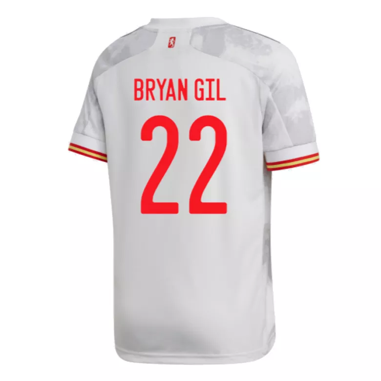 BRYAN GIL #22 Spain Away Soccer Jersey 2020 - vstockx