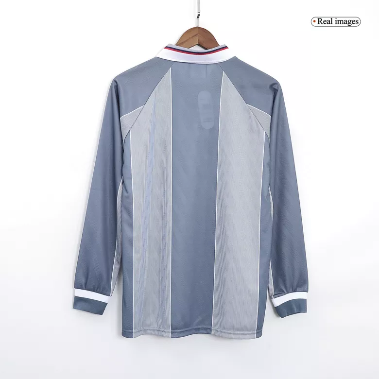 Vintage Soccer Jersey England Away Long Sleeve 1996 - vstockx