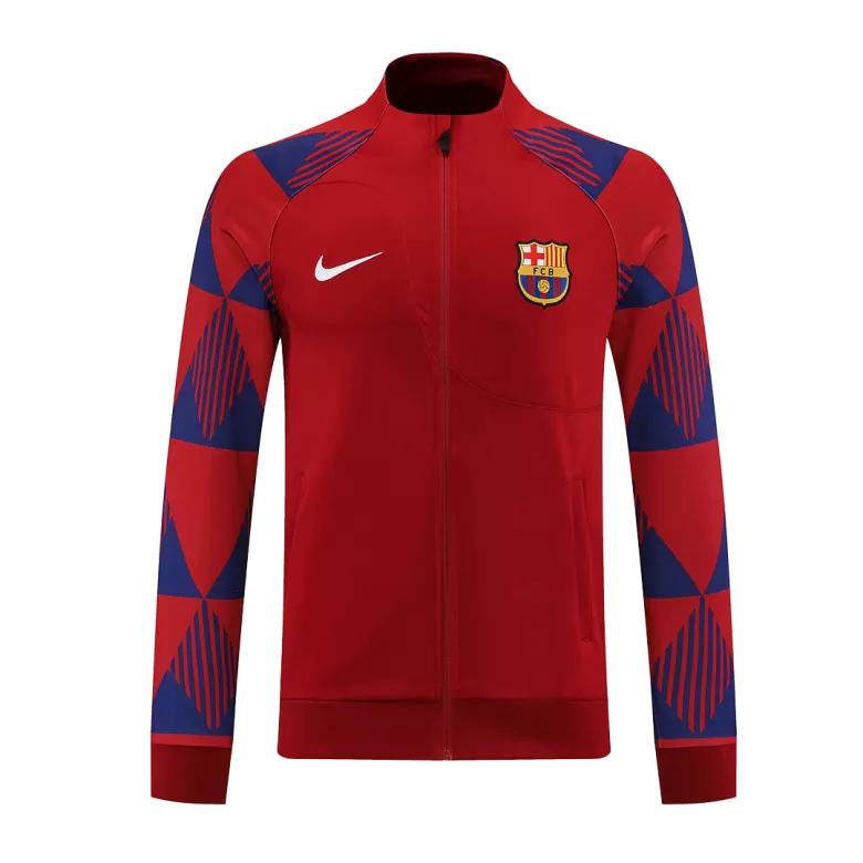 Barcelona Jacket Tracksuit 2022/23 Red - vstockx