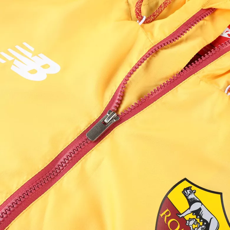 Roma Hoodie Windbreaker Jacket 2022/23 - Black&Red - vstockx