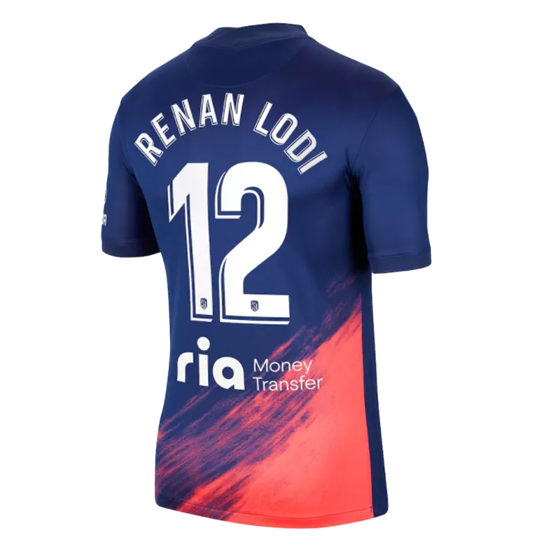 RENAN LODI #12 Atletico Madrid Away Soccer Jersey 2021/22 - vstockx