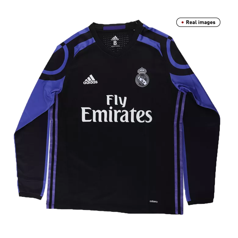 Vintage Soccer Jersey Real Madrid Third Away Long Sleeve 2016/17 - vstockx