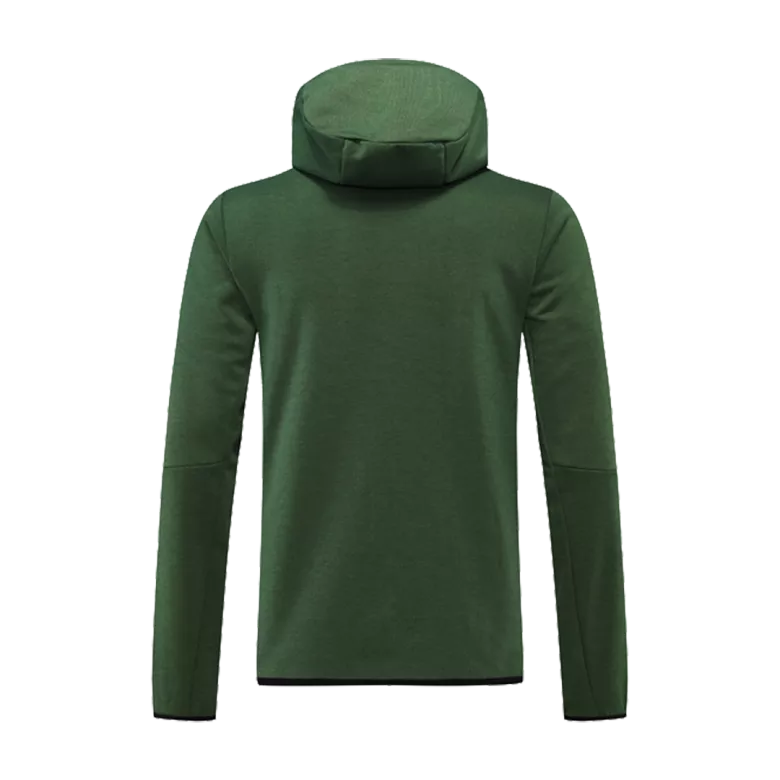 Hoodie Jacket Customize Tracksuit Green - vstockx