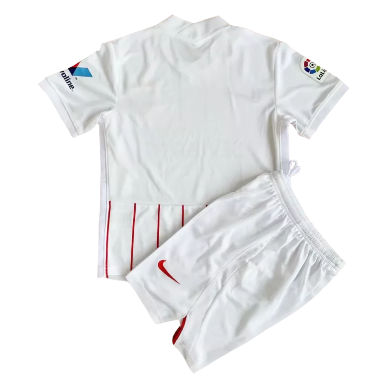 Sevilla Home Kids Soccer Jerseys Kit 2021/22 - vstockx