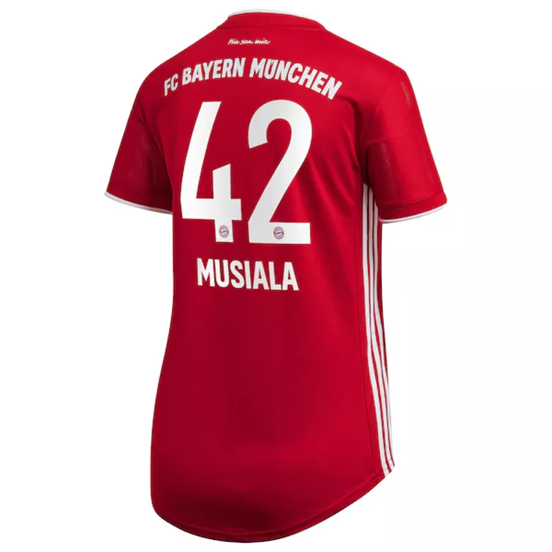 MUSIALA #42 Bayern Munich Home Soccer Jersey 2020/21 Women - vstockx